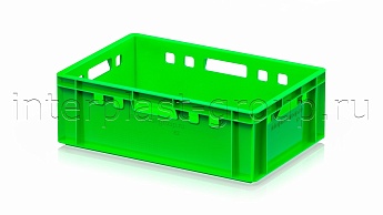 Ящик для мяса и колбасных изделий Е-2 светло-зеленый в Зеленодольске Ящик для мяса и колбасных изделий Е-2 светло-зеленый в Зеленодольске