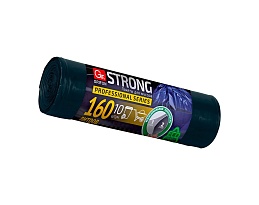 Мешки для мусора 160 л, двухслойные, синие, в рулоне 10 шт., ПВД, 30 мкм, 1100х800 мм, GRIFON SUPER POWER , 101-092 в Зеленодольске