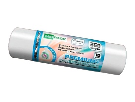 Мешки для мусора 360 л, белые, в рулоне 10 шт., ПВД 65 мкм, 1400х1000 мм, PREMIUM+, 3601015302 в Зеленодольске Мешки для мусора 360 л, белые, в рулоне 10 шт., ПВД 65 мкм, 1400х1000 мм, PREMIUM+, 3601015302 в Зеленодольске