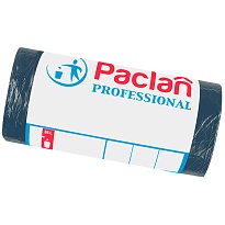 Мешки для мусора 35 л, черный, в рулоне 50 шт., ПНД, 6,2 мкм, 600х500 мм, PACLAN Professional, 604077 в Зеленодольске Мешки для мусора 35 л, черный, в рулоне 50 шт., ПНД, 6,2 мкм, 600х500 мм, PACLAN Professional, 604077 в Зеленодольске