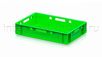 Ящик для мяса и колбасных изделий Е-1 светло-зеленый в Зеленодольске