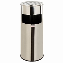 Урна с пепельницей 27 л, нержавеющая сталь, зеркальная, LAIMA PROFESSIONAL в Зеленодольске Урна с пепельницей 27 л, нержавеющая сталь, зеркальная, LAIMA PROFESSIONAL в Зеленодольске