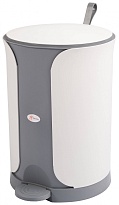 Контейнер для мусора Sтилъ с педалью 11 л серый 11 серый в Зеленодольске