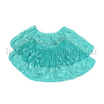 Бахилы бирюзовые 2000 шт (1000 пар), 16 мкм, однослойные, с одной резинкой, Эконом в Зеленодольске Бахилы бирюзовые 2000 шт (1000 пар), 16 мкм, однослойные, с одной резинкой, Эконом в Зеленодольске