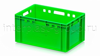 Ящик для мяса и колбасных изделий Е-3 светло-зеленый в Зеленодольске Ящик для мяса и колбасных изделий Е-3 светло-зеленый в Зеленодольске