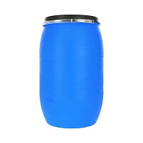 Бочка пластиковая 127 л с хомутом в Зеленодольске Бочка пластиковая 127 л с хомутом в Зеленодольске