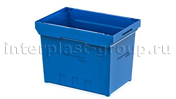 Вкладываемый контейнер KVR 6442 с усиленным дном голубой в Зеленодольске