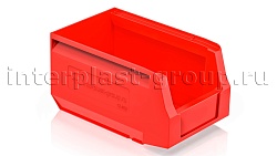 Складской лоток/контейнер для зап. частей, крепежей 250х150х130 красный