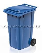 Контейнер для мусора 240 л голубой облегченный 240 голубой в Зеленодольске