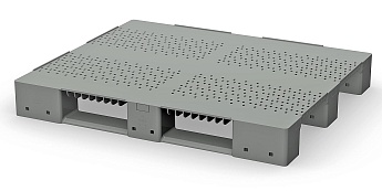 Поддон пластиковый перфорированный (усилен 1 трубой) в Зеленодольске