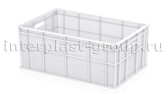 Ящик для молока, мяса, овощей и фруктов сплошной белый в Зеленодольске